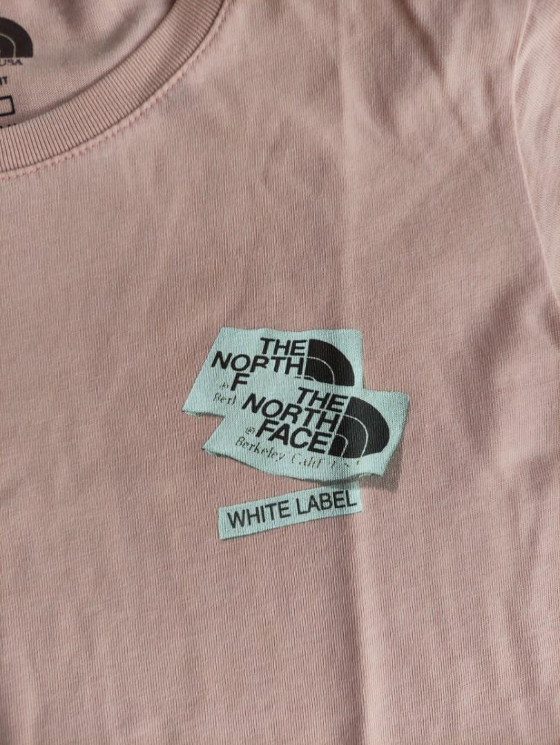 the north face white label t shirt kaos wanita kondisi 2nd thrift