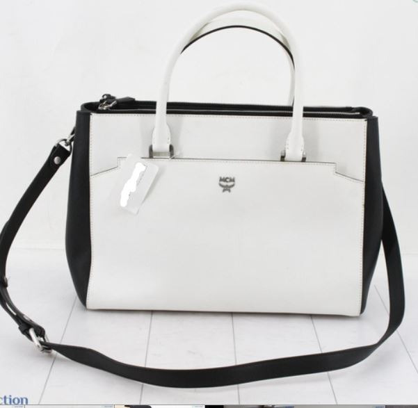 TPMCM TOTE BAG WHITE BLACK, Women's Fashion, Bags & Wallets, Tote Bags