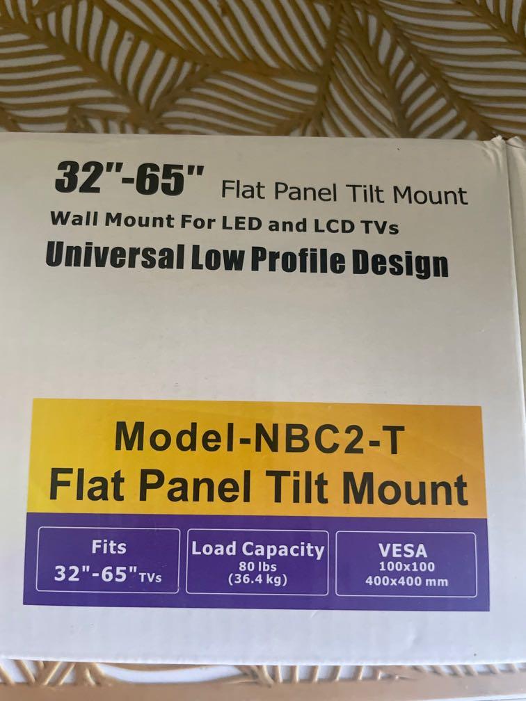 TV wall mount 32”-65” (Category: TV Parts & Accessories) located in Marikina City. Submitted by chummybub (Listing ID 1178556720, Image 3). Description: Bought in All Home for 2,079. Brand new RFS - too small for our TV.