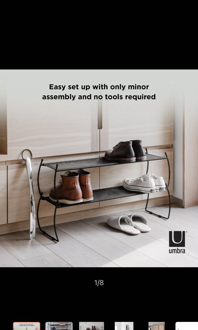 Umbra imelda outlet shoe rack