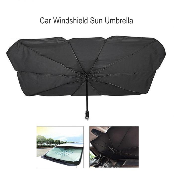 Universal Car Windshield Sun Shade Cover Sunshade Front Window Mount Umbrella  Car Windshield Parasol UV, Auto Accessories on Carousell