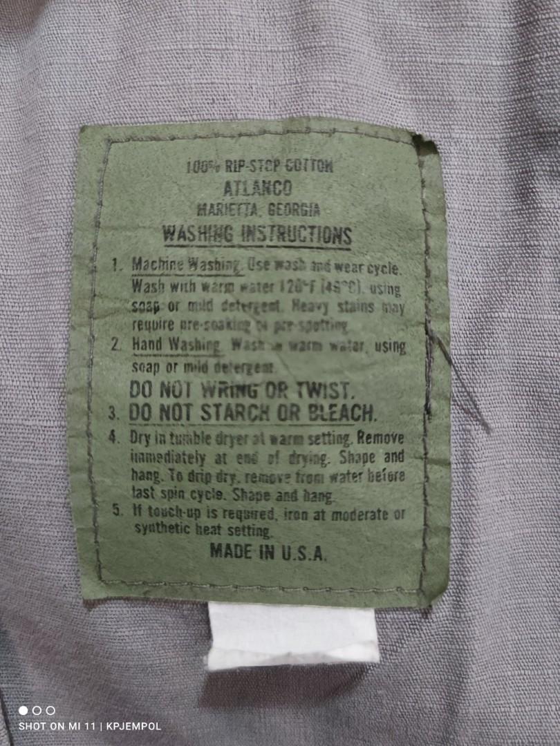 US Army BDU Field Jacket/Coat (Mil.Issue), Men's Fashion, Coats