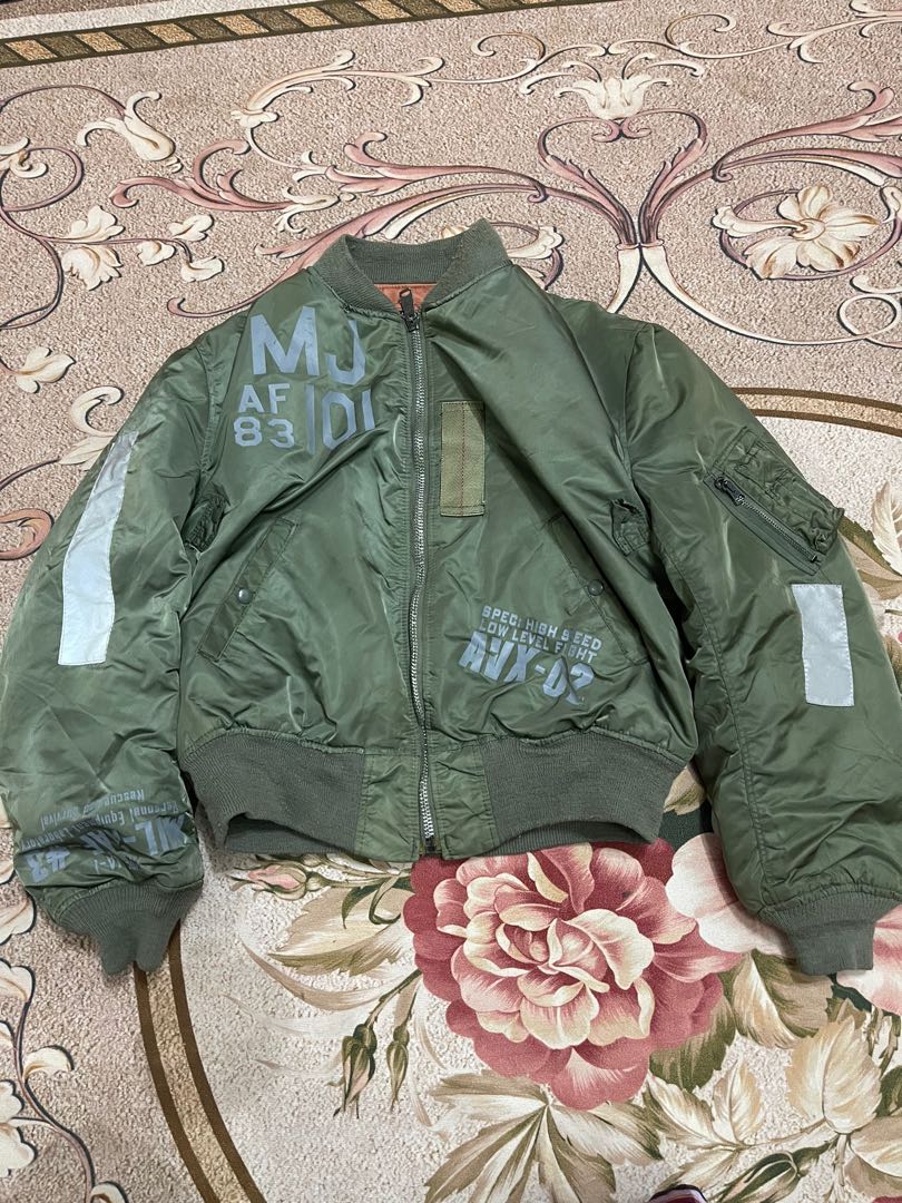 Vintage Avirex Made in Usa Bomber Jacket, Men's Fashion, Coats, Jackets