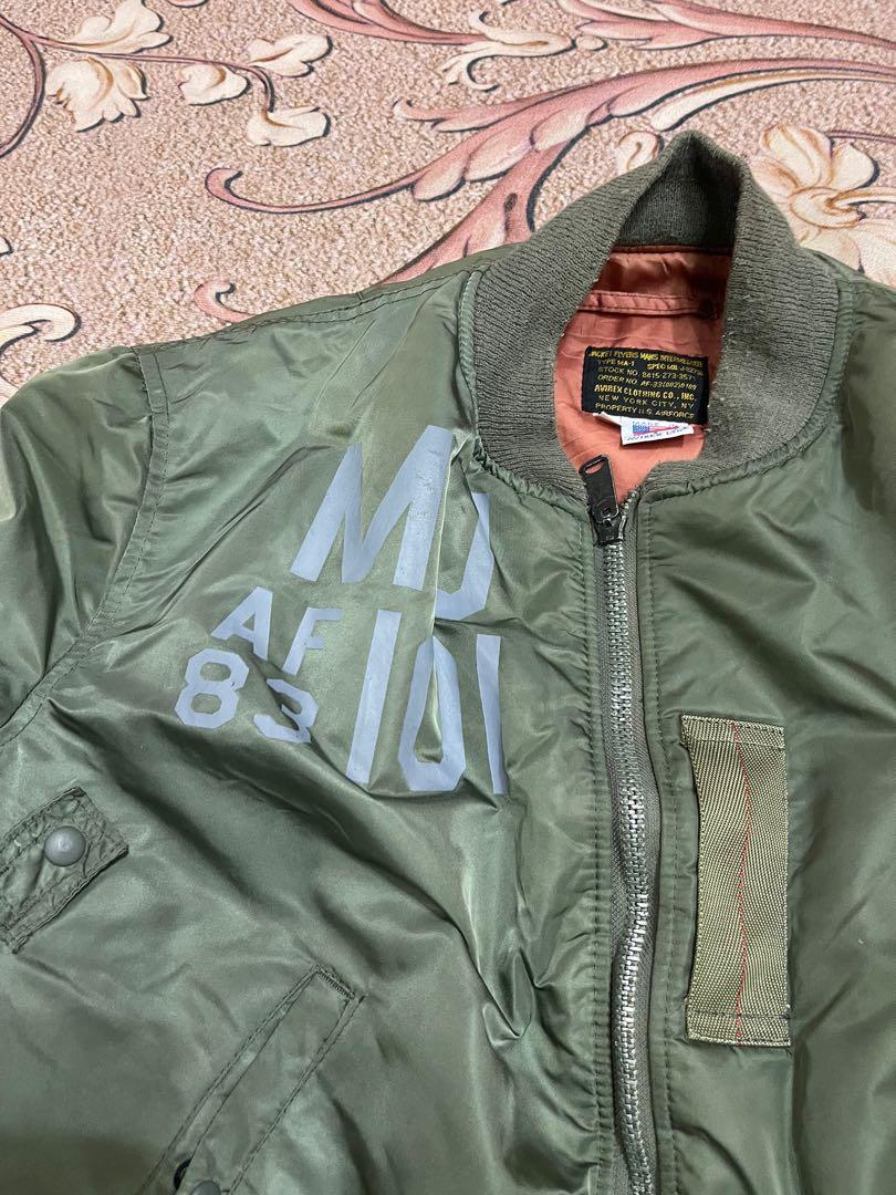 Vintage Avirex Made in Usa Bomber Jacket, Men's Fashion, Coats, Jackets