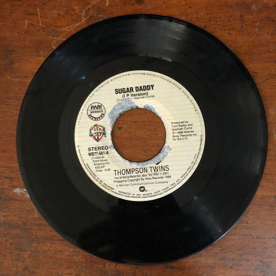 Vinyl Lot. Ten 7" Records (Category: Vinyls) located in Tabaco. Submitted by cinemahilig (Listing ID 1178549845, Image 1). Description: 1. Thompson Twins - Sugar Daddy 2. Herb Alpert - Garden Party 3. George Michael - Faith 4. Los Lobos - La Mamba 5. Iggy Pop - Heal Wild Child 6. Swing Out Sister - Fooled By A Smile 7. Kuh Ledesma - Sana Ay Ikaw Na Nga 8. Modern Talking - Brother Louie 9. OMD - Messages 10. Madonna - Vogue VG to VG+ Selling as-is