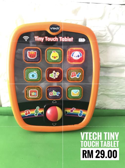 Vtech Tiny Touch Tablet Hobbies Toys Toys Games on Carousell