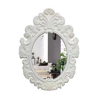 White Mirror Vintage-Classic Style Frame