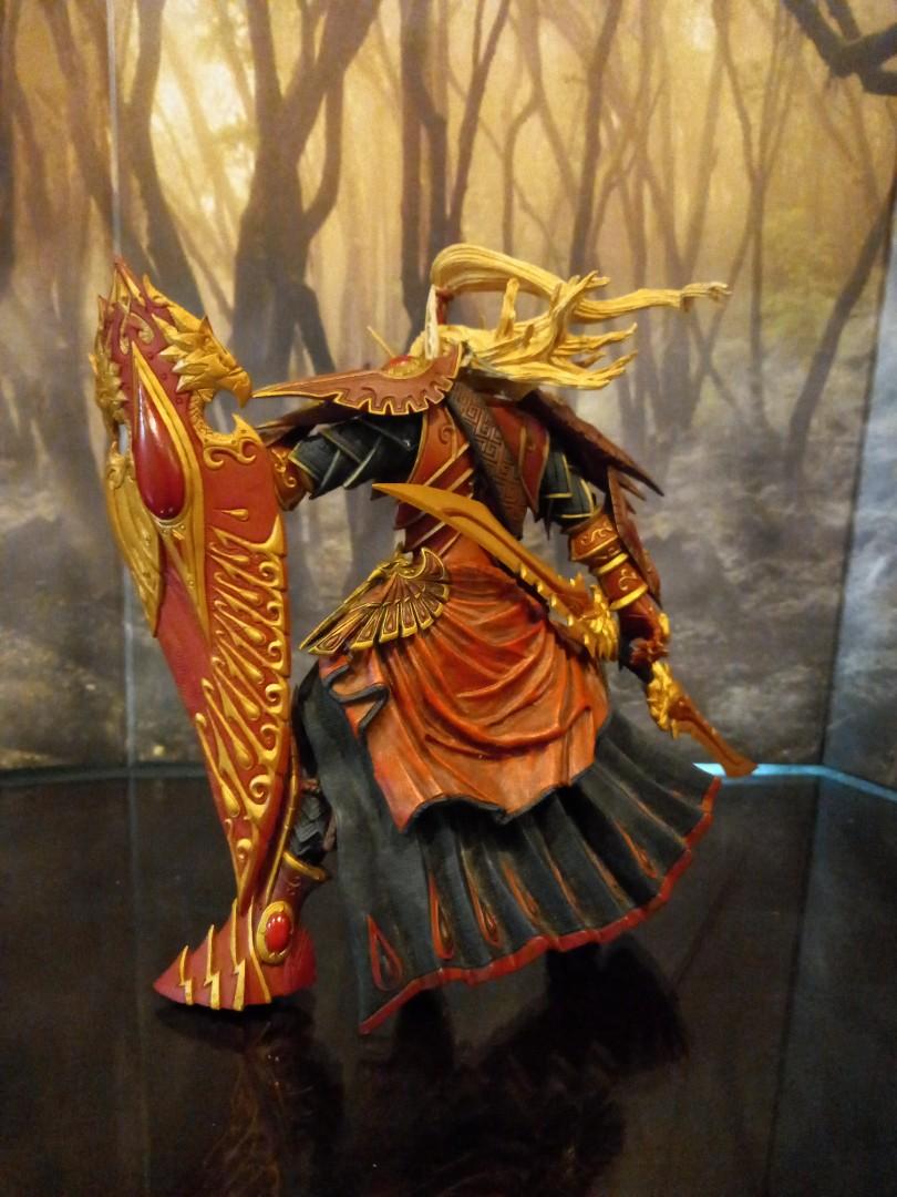 World of Warcraft Series 3 Quin'thalan Sunfire Action Figure [Blood Elf  Paladin]