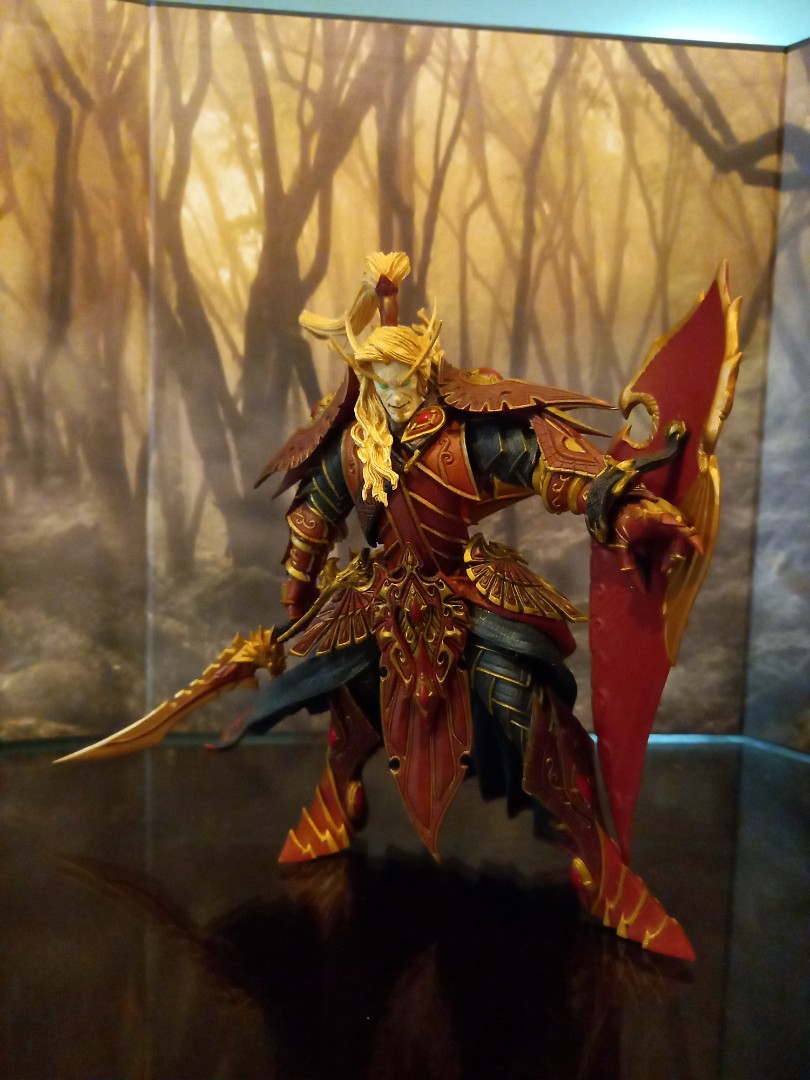 World of Warcraft Series 3 Quin'thalan Sunfire Action Figure [Blood Elf  Paladin]