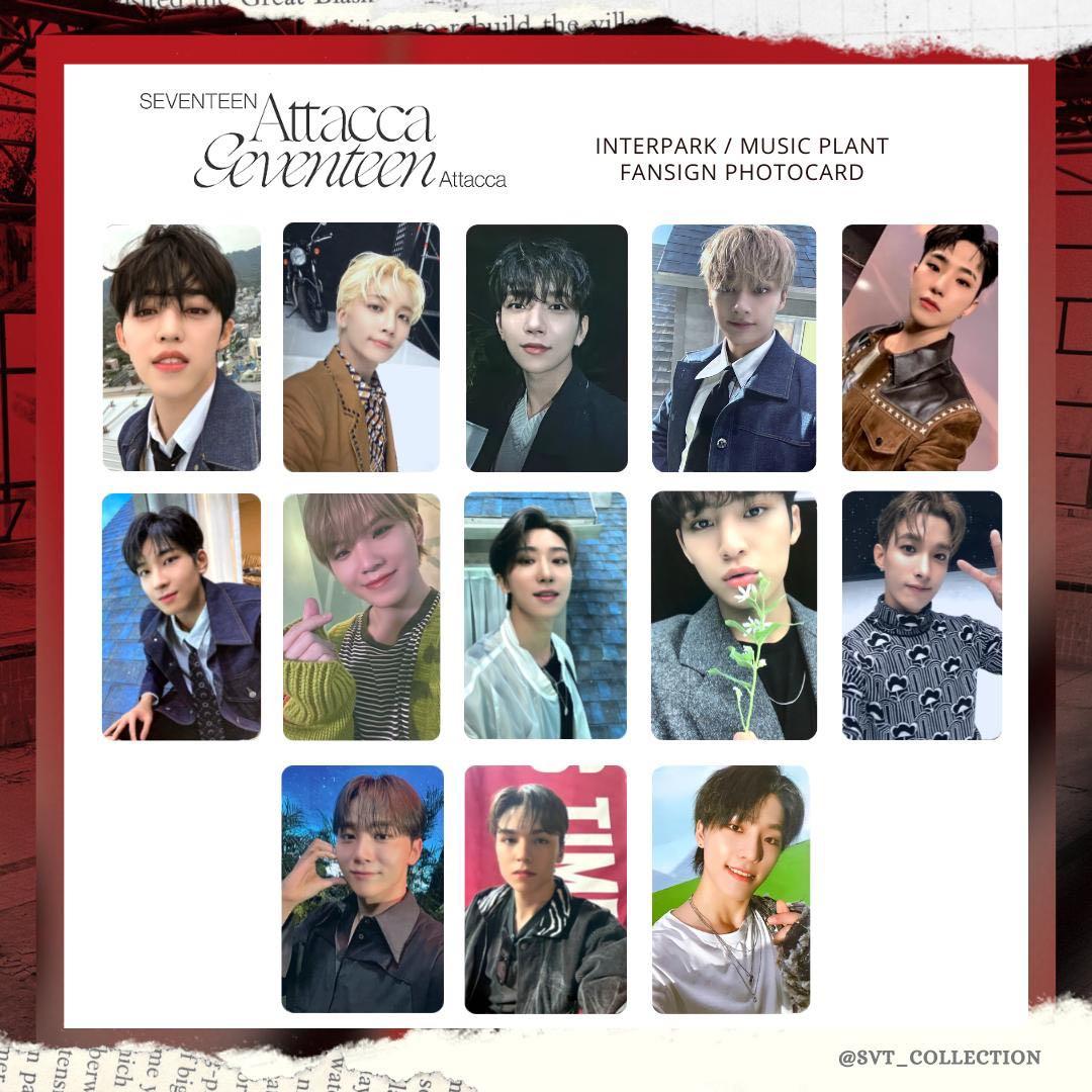 最安値で  seventeen attacca アイドル ヨントントレカ musicplant アイドル