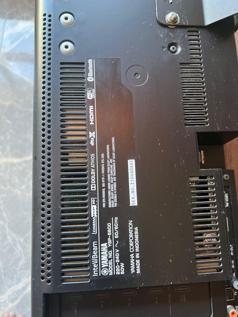 Yamaha DSP YSP5600 + YST315 Subwoofer system + SWKW16 Wireless
