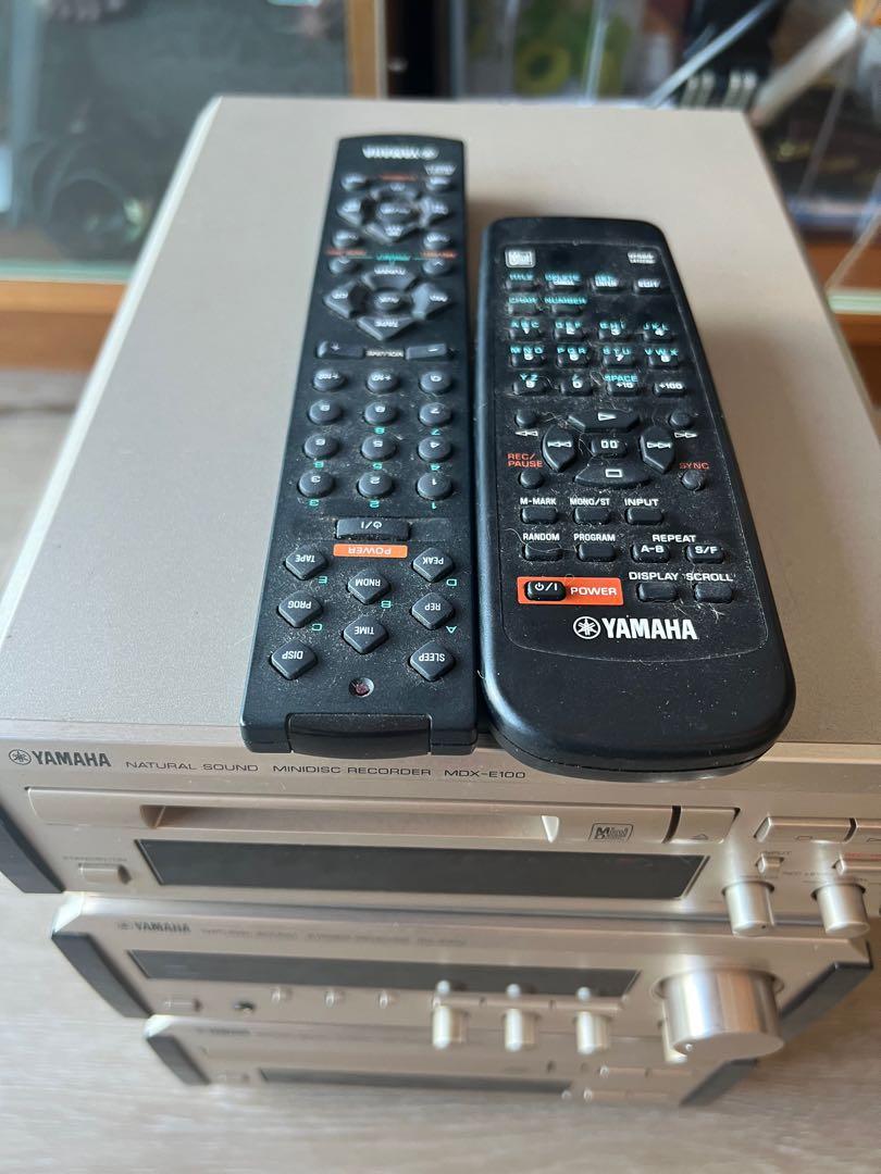 YAMAHA システムコンポ RX-E100/CDX-E100/MDX-E100/KX-E100 ヤマハ【40