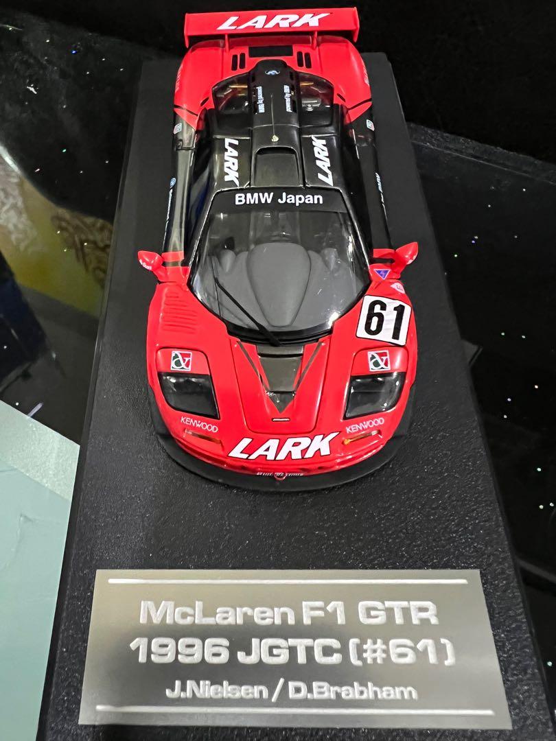 HOT人気1/43 マクラーレン F1 GTR LARK 60号 土屋 中谷ルマン 1996 JGTC ラーク McLaren BMW レーシングカー