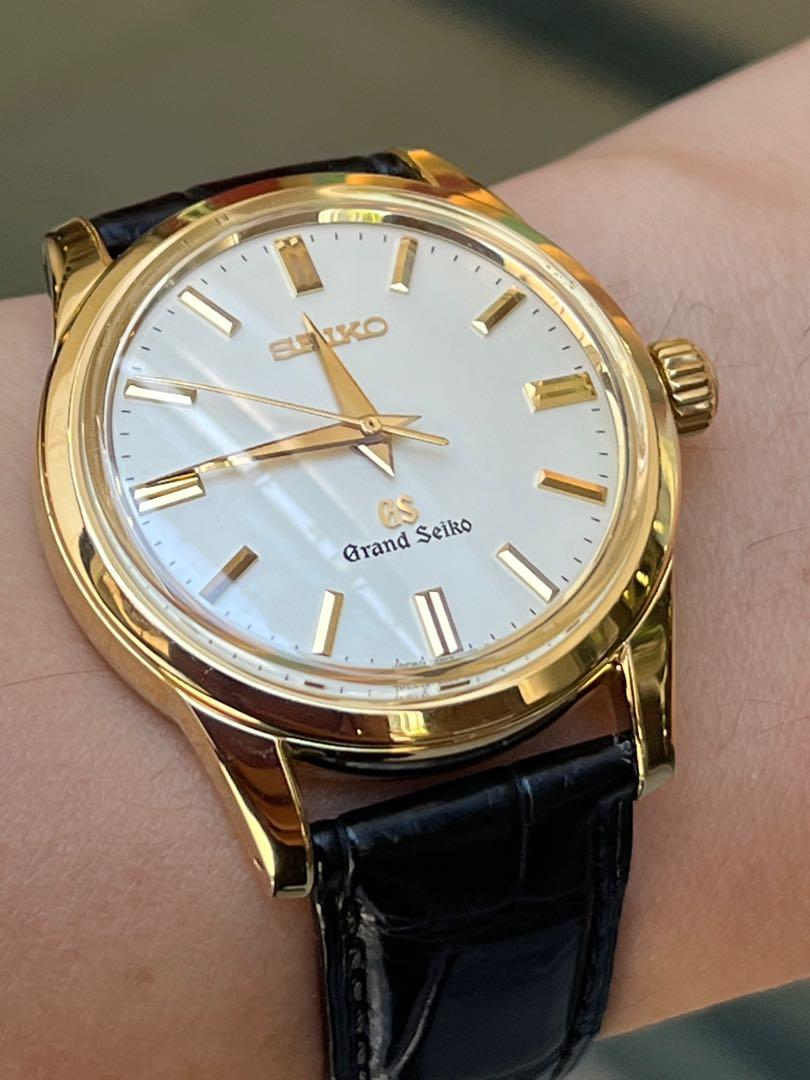 18k GRAND SEIKO SBGW008 hand winding