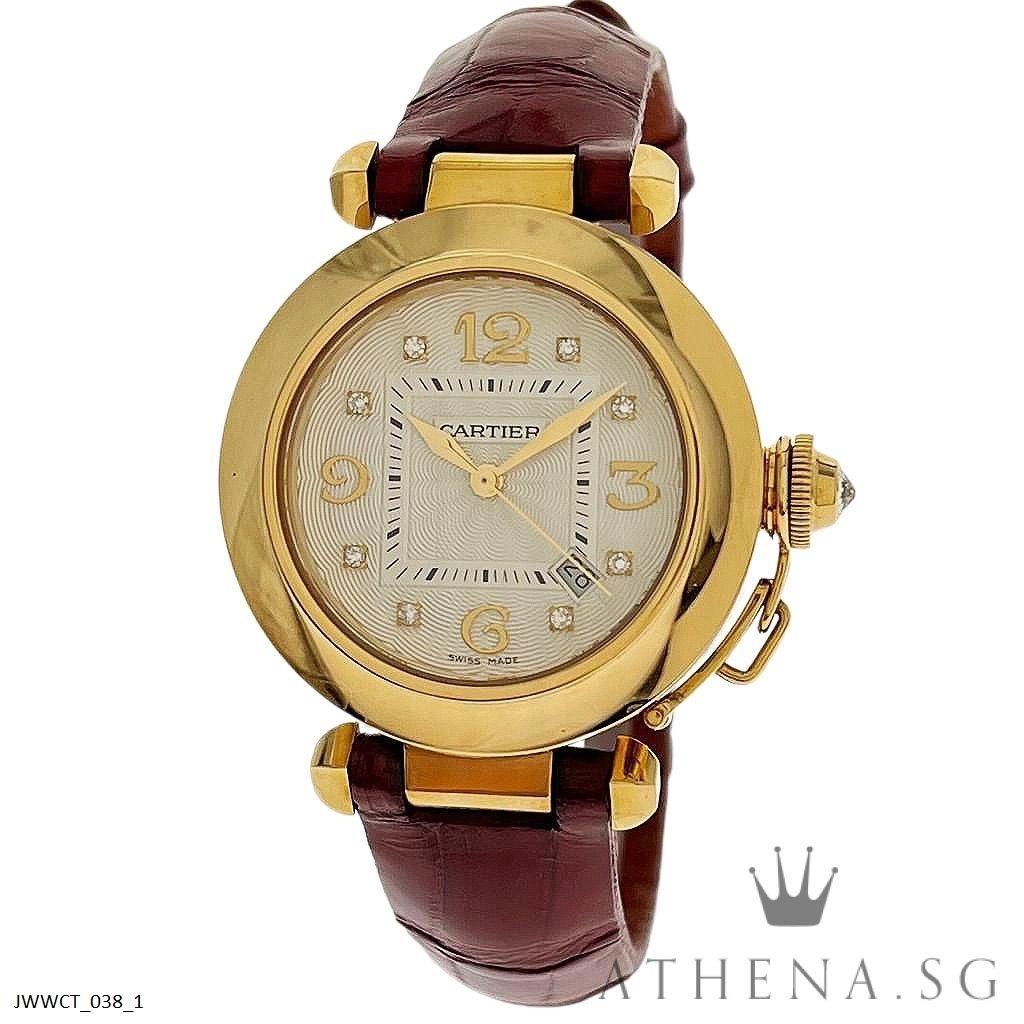 Cartier pasha gold outlet