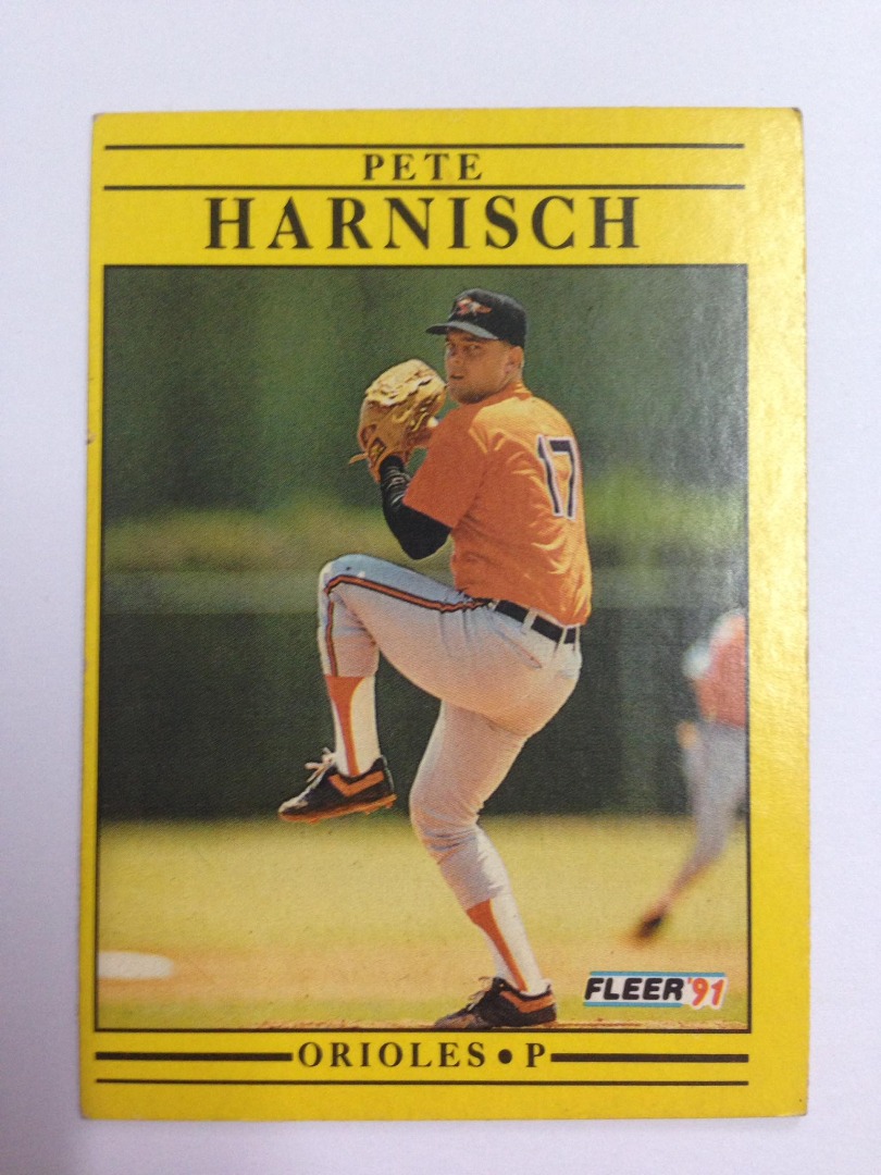 1991 Fleer Baseball Card #474 Pete Harnisch, Hobbies & Toys, Memorabilia &  Collectibles, Fan Merchandise on Carousell