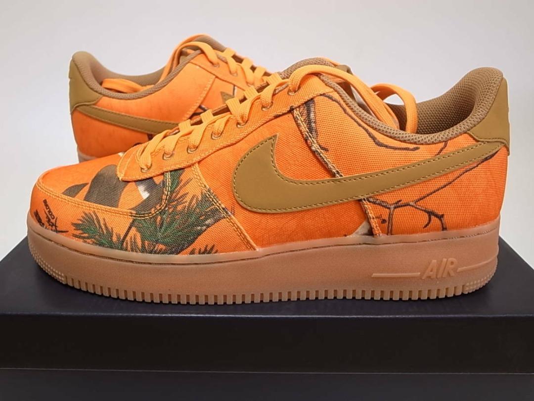 Orange realtree af1 sale