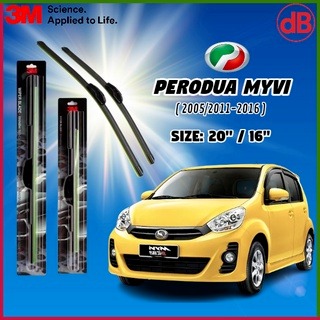 Myvi wiper discount size