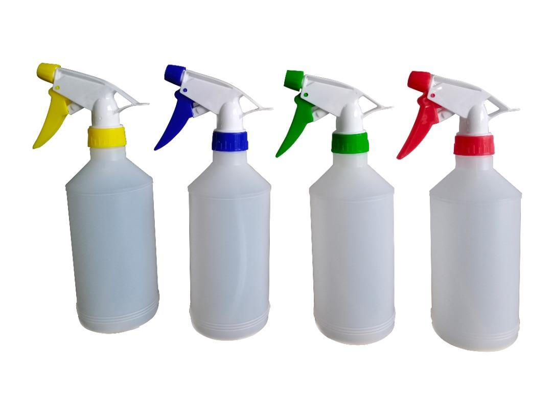 Spray outlet gun bottle