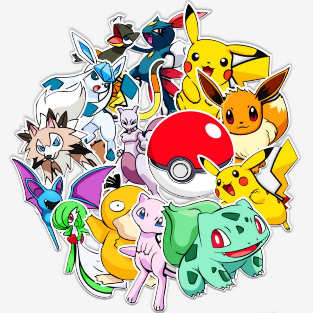 50pcs/set Pokemon Go - Series 04 Anime Pocket Monster Stickers Mixed  Luggage Laptop, Hobbies & Toys, Stationery & Craft, Other Stationery &  Craft on Carousell