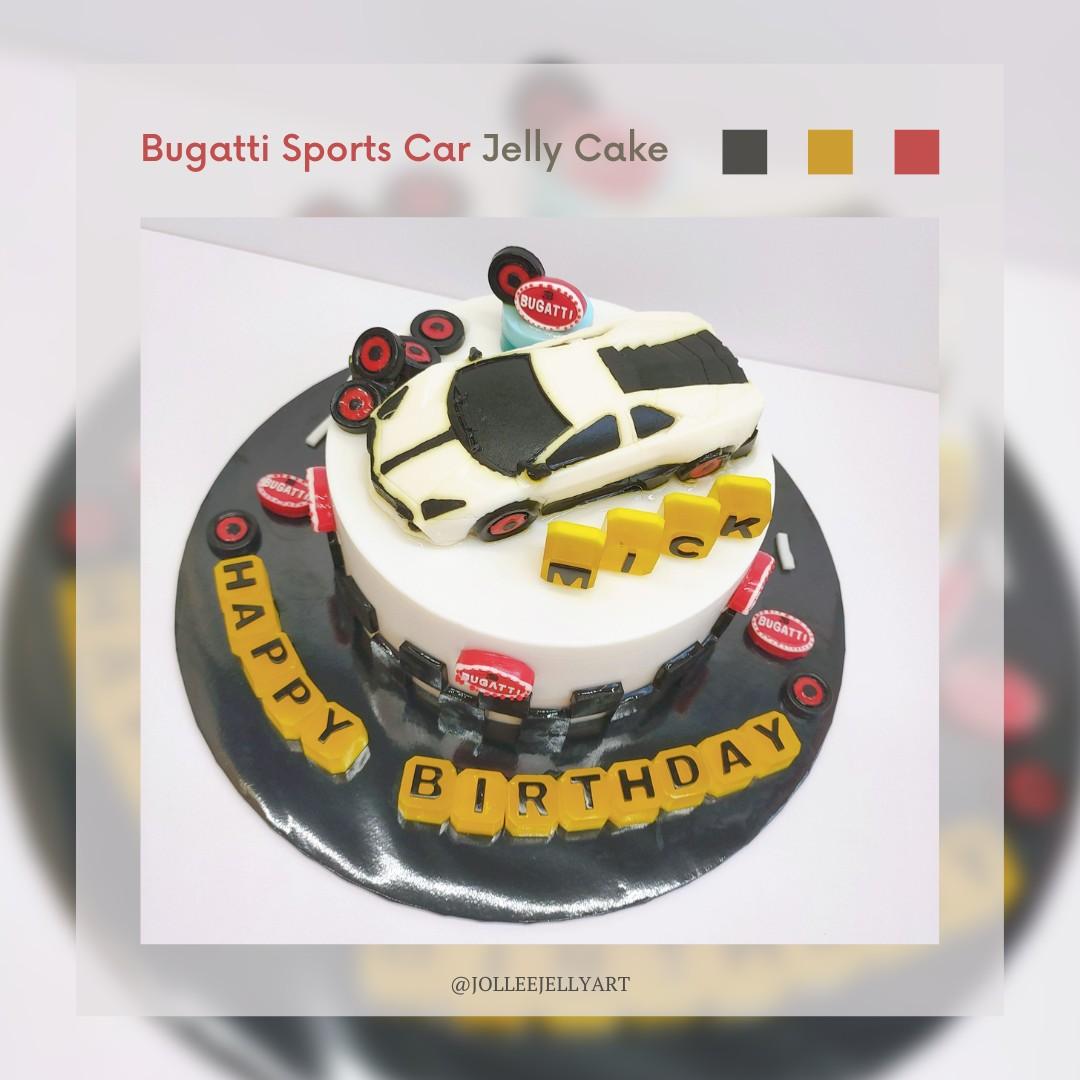 Bugatti Veyron Birthday Cake - Flecks Cakes