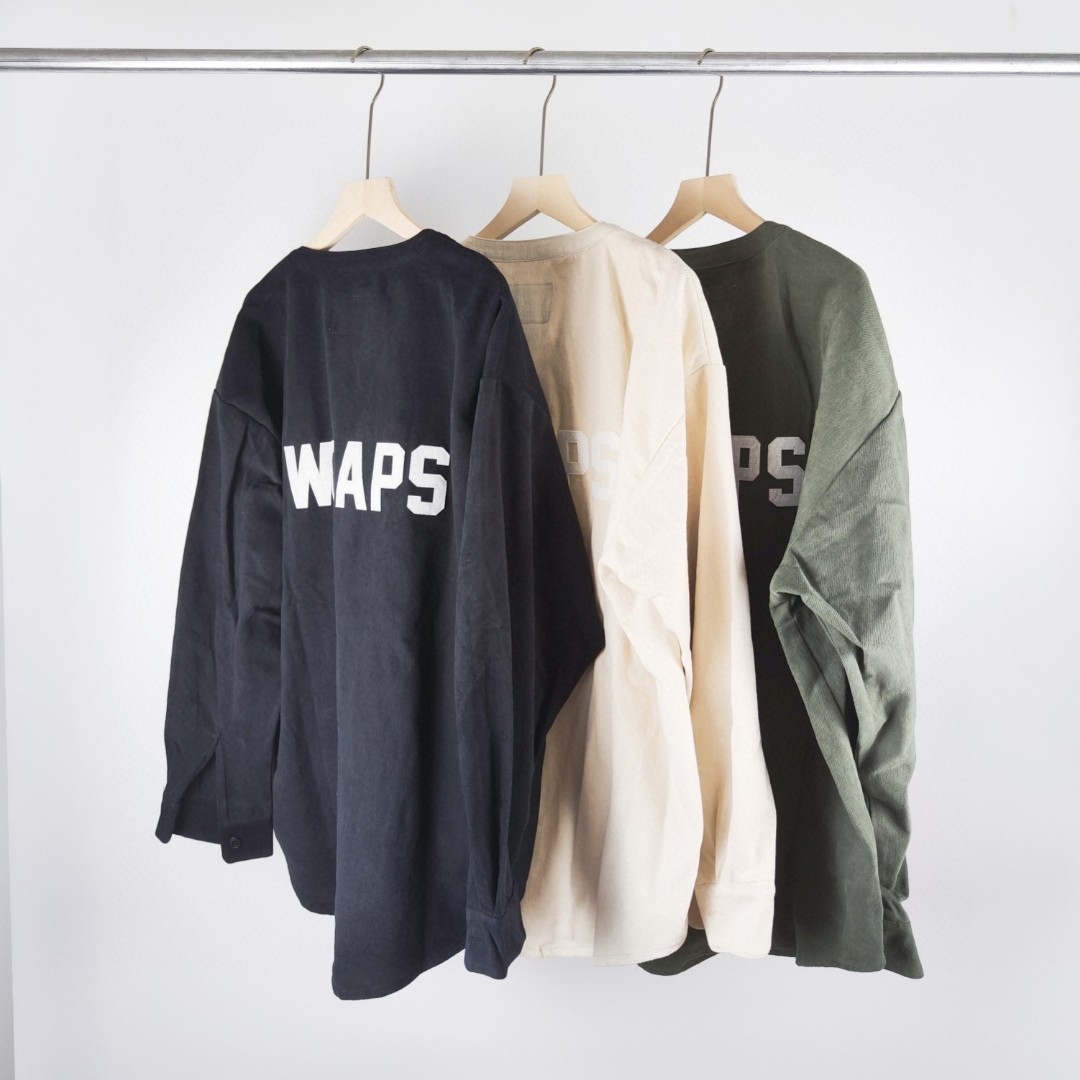 21AW WTAPS LEAGUE LS COTTON FLANNEL size 01-04（S-XL