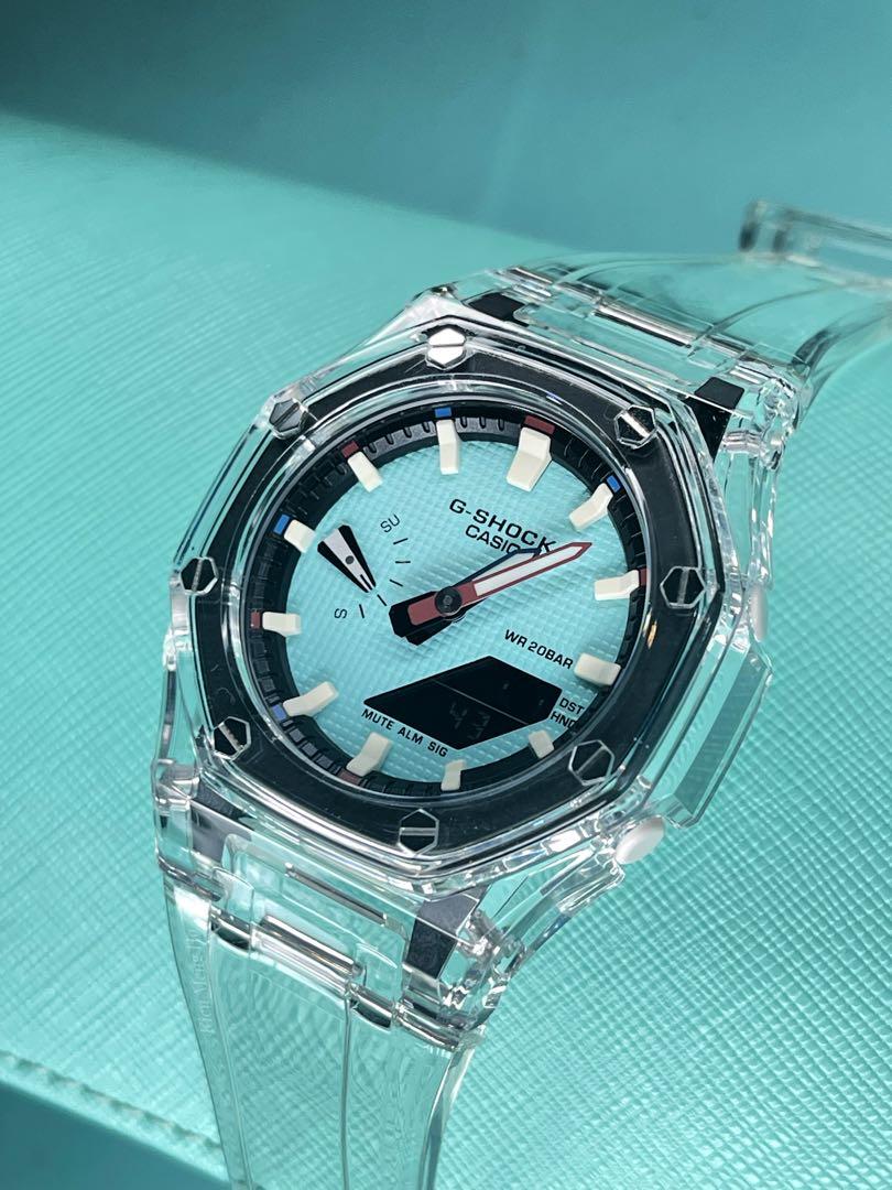 Full hotsell transparent watch