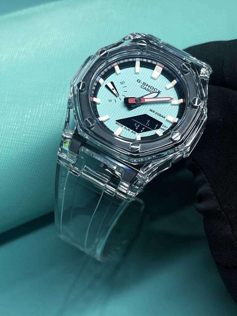 Full transparent watch on sale