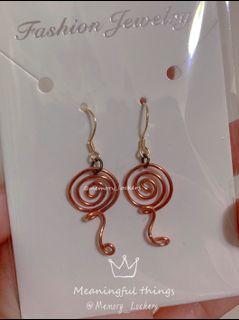 包郵🔥手工耳環 波板糖🍭 可愛耳環handmade earrings