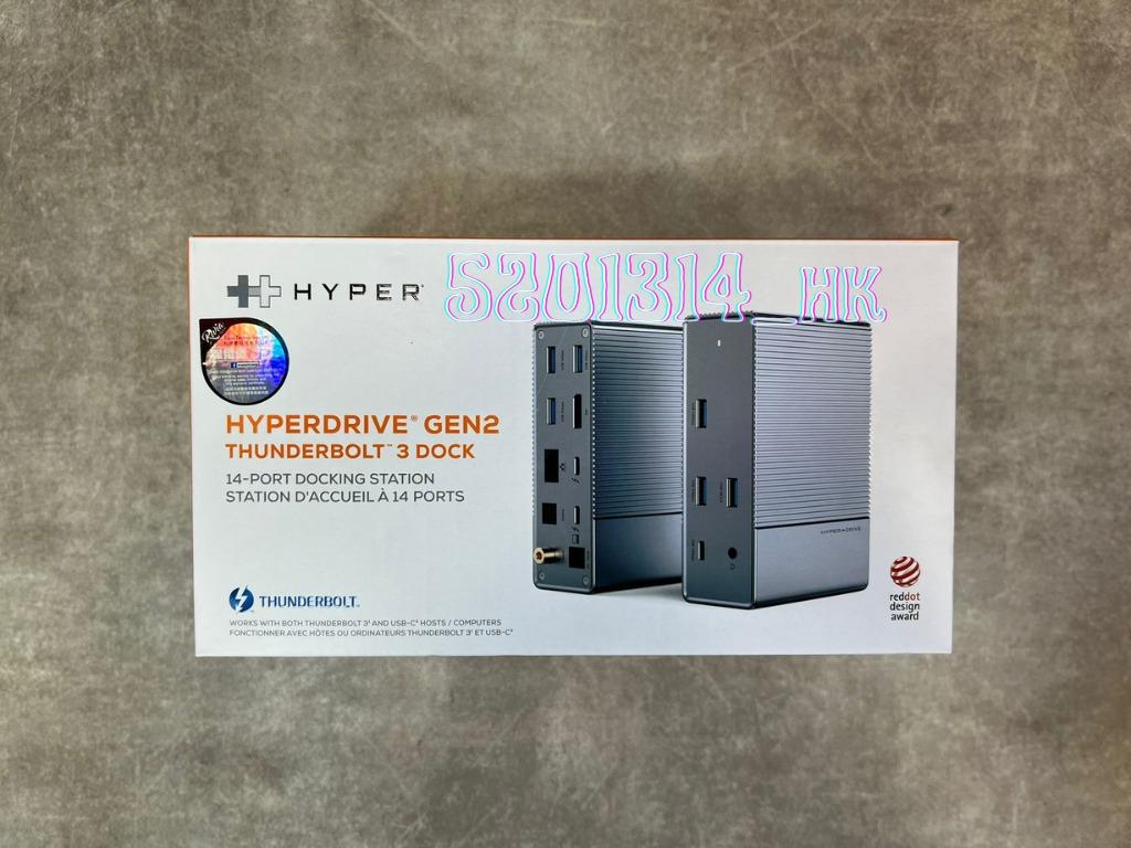 HyperDrive GEN2 Thunderbolt 3 Docking Station –