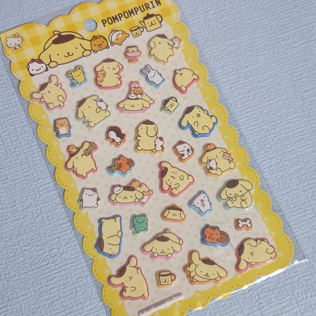 布丁狗貼紙 布甸狗 Pom Pom Purin 三麗鷗 卡通 可愛 文具 立體貼紙 （分類：文具）位於 Hong Kong。 由 xiaoye_613730 提交（商品編號 1178808083，圖片 2）。簡介： ‼️$7/一張‼️ ‼️只接受支付寶付款喔‼️ 喜歡、有興趣就趕快買吧💜💜 購買時，請按出價付款喔。