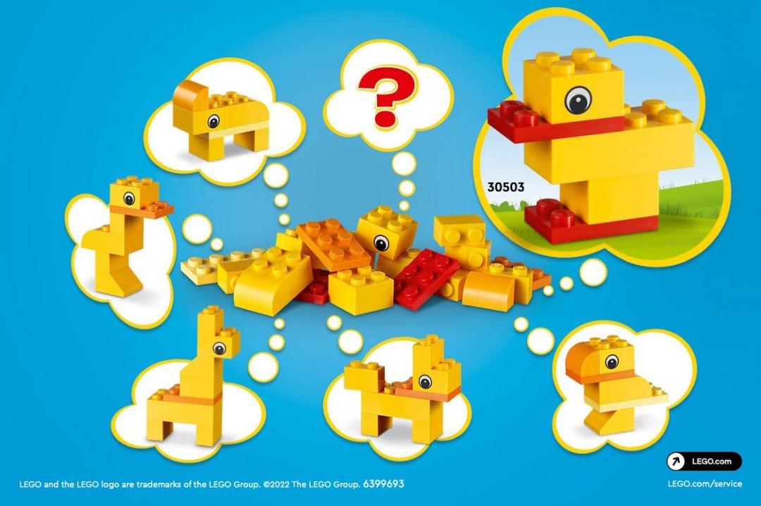 全新未開包裝Lego 30503 Build Your Own Animals Make It Yours