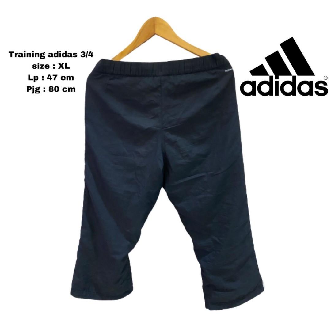 celana training adidas 3 4