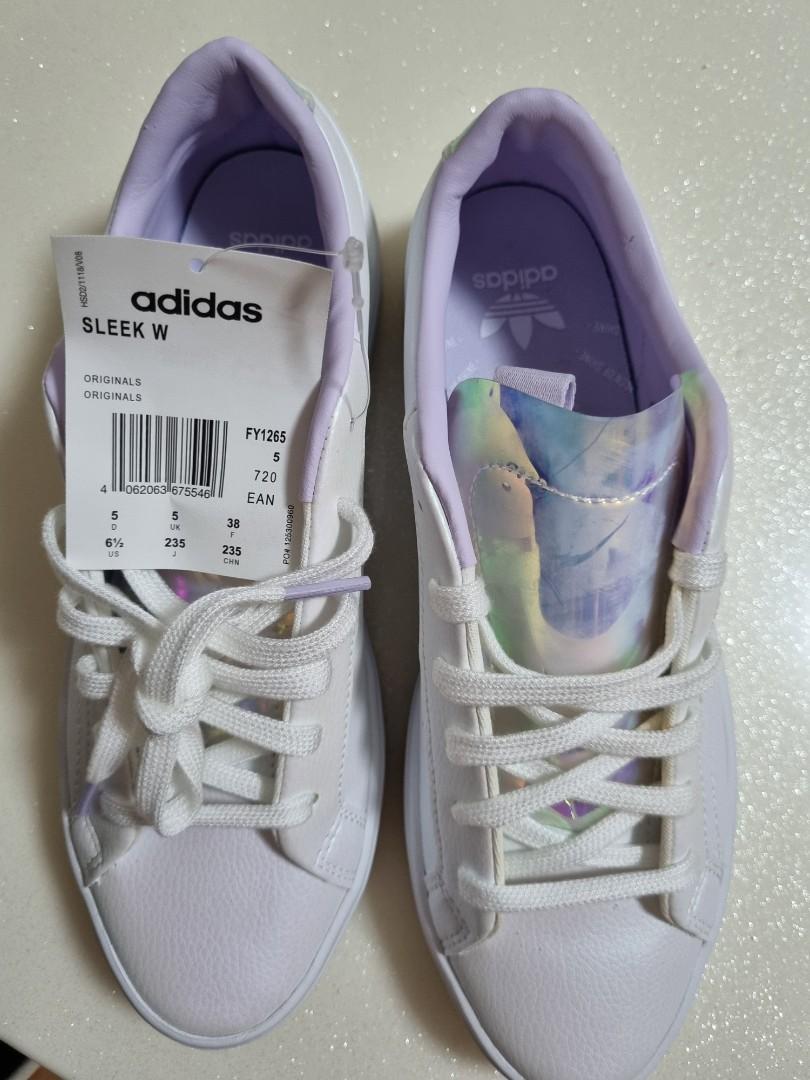 adidas sleek purple