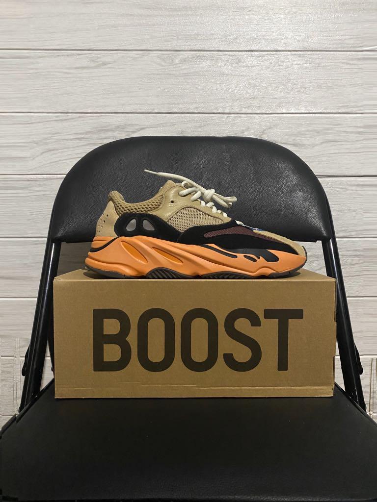 Adidas Yeezy Boost 700 Enflame Amber, Men's Fashion, Footwear クーポン販売中 24cm AMBER ENFLAME 700 BOOST YEEZY スニーカー