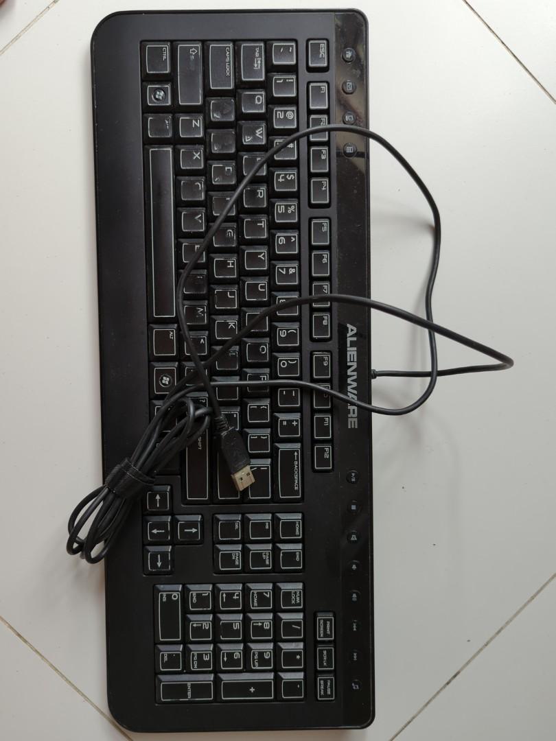 Alienware SK-8165 keyboard, Computers & Tech, Parts & Accessories ...
