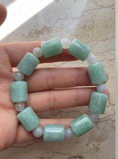 天然A玉手串Natural jade 