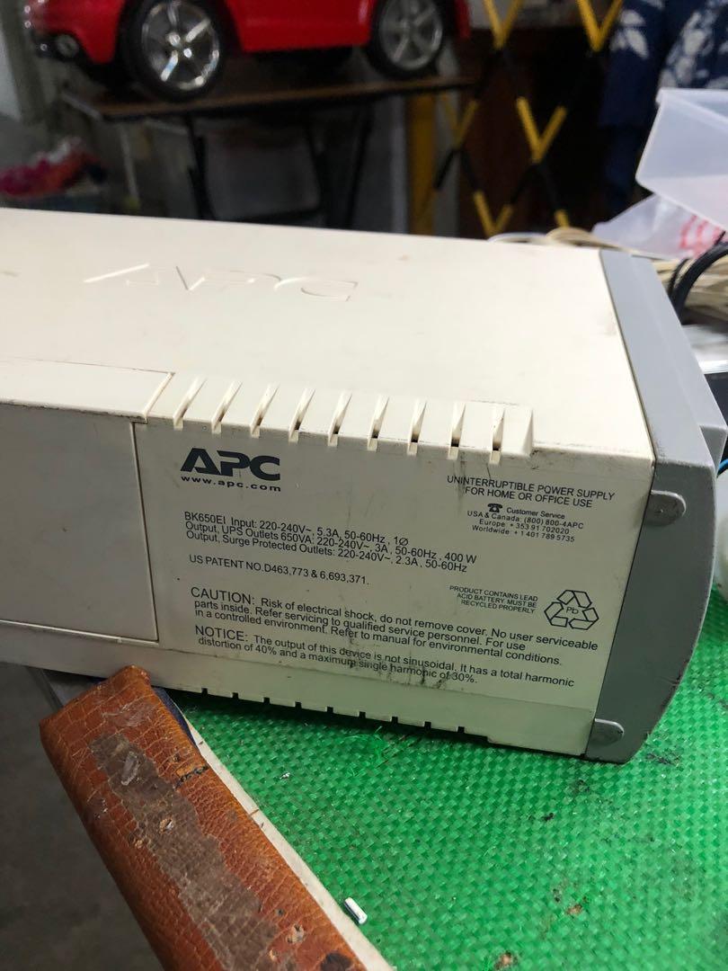 APC Back-UPS CS 650, Computers & Tech, Parts & Accessories, Other ...