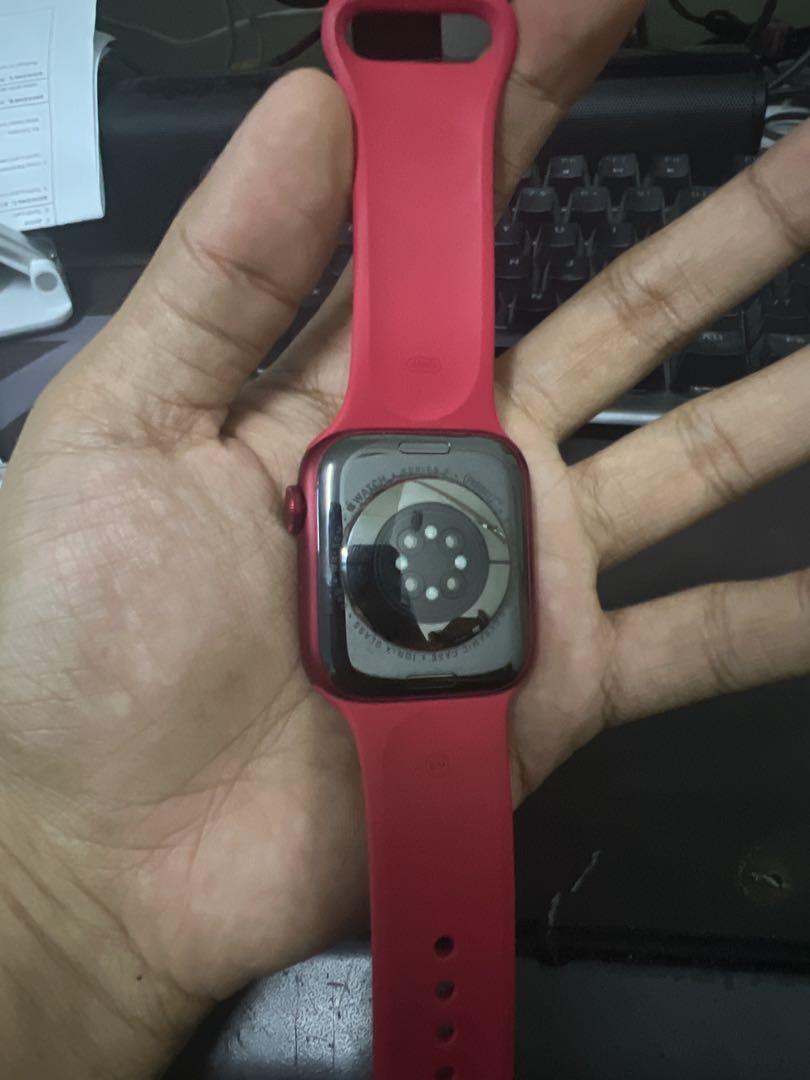 Apple Watch 7 GPS45mm (PRODUCT)REDベルト