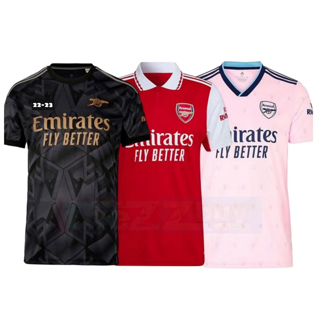 Arsenal Home Away Third kit 22-23 Football Jersey Soccer Jersey t ...