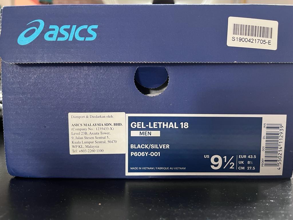 asics lethal 18
