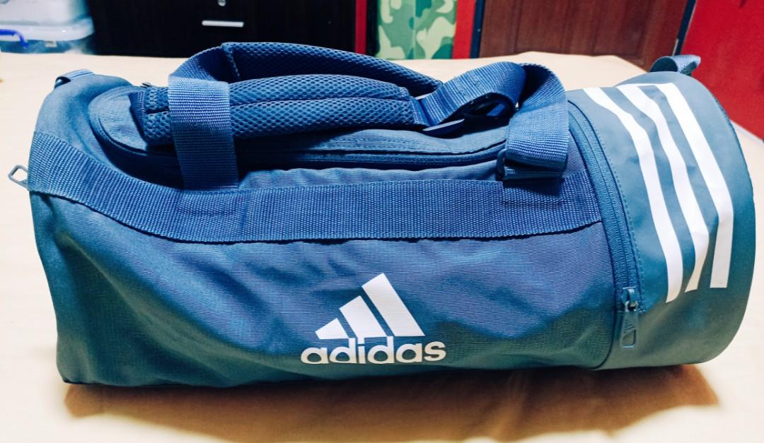 Authentic Adidas Convertible Duffle bag to Backpack, Men's Fashion
