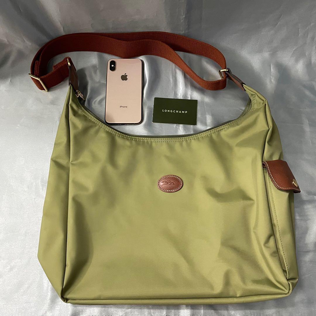 Orig/Legit Longchamp Hobo Crossbody Bag, Luxury, Bags & Wallets on