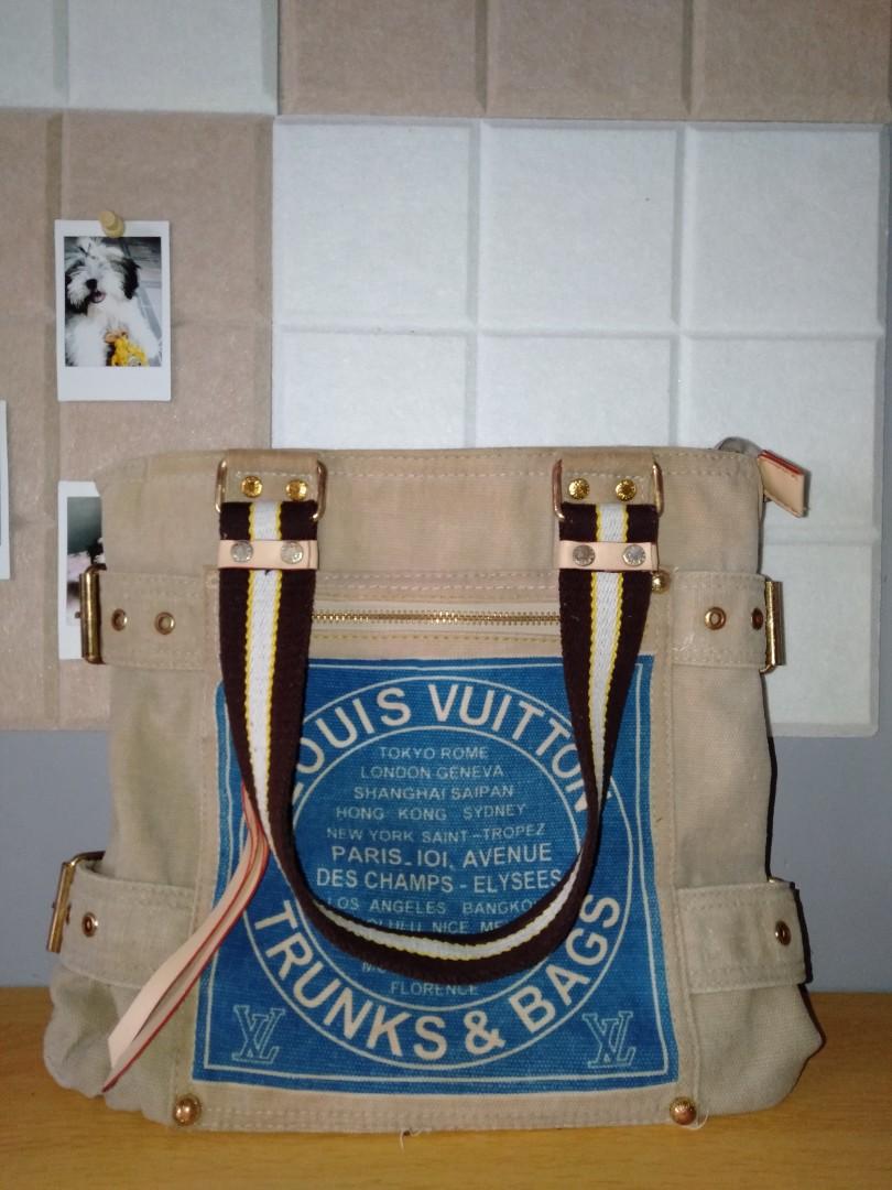 Louis Vuitton, Bags, Pre Owned Louis Vuitton Globe Shopper Cabas Pm