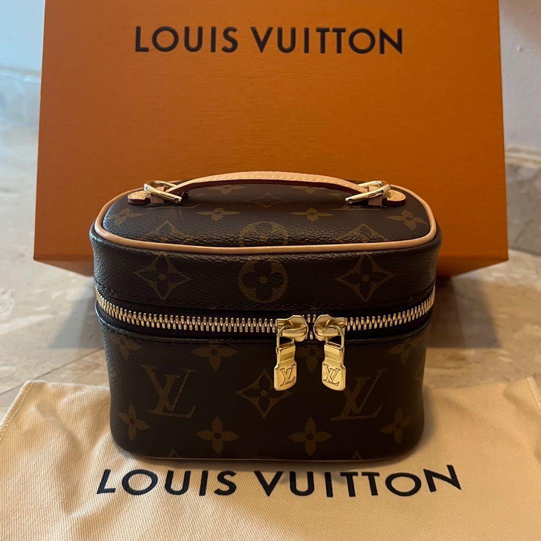 RARE!! LV nice NANO vanity case, Luxury, Bags & Wallets on Carousell