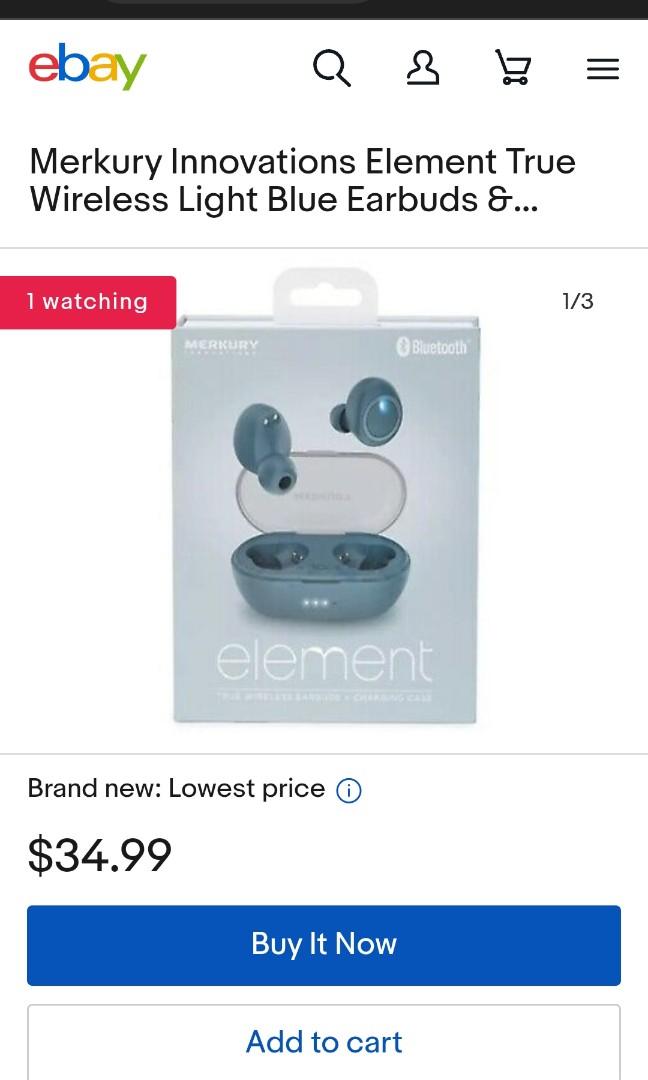 Merkury deals element earbuds
