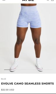 BN Lululemon Speed Up HR 2.5” shorts sz 2 (blue linen, black