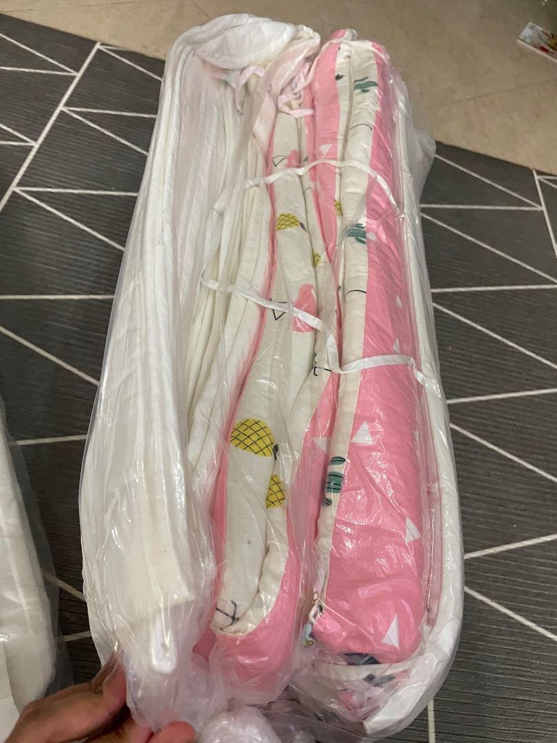 Baby bumper cot Ikea and customize for change, Furniture & Home Living