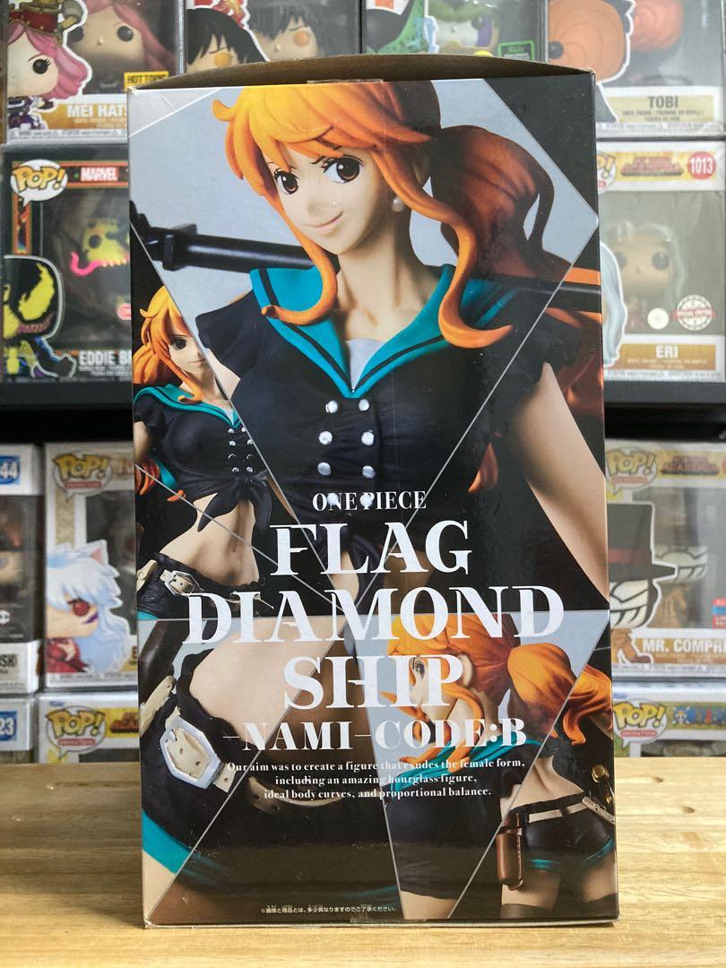 Banpresto Flag Diamond Ship Nami Code B Figure With Box Hobbies And Toys Toys And Games On Carousell 