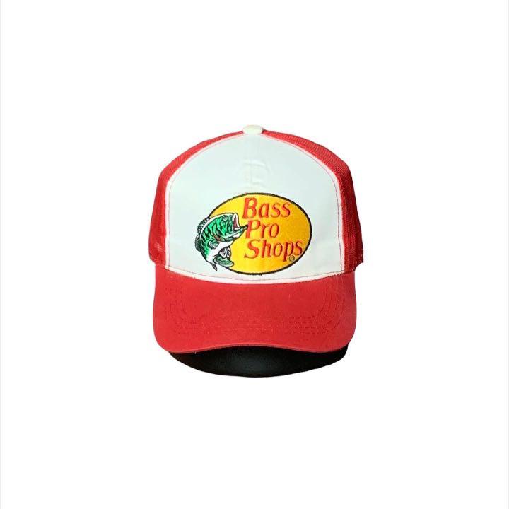 Bass Pro Shops 2-tone red, Men's Fashion, Watches & Accessories, Caps & Hats  on Carousell